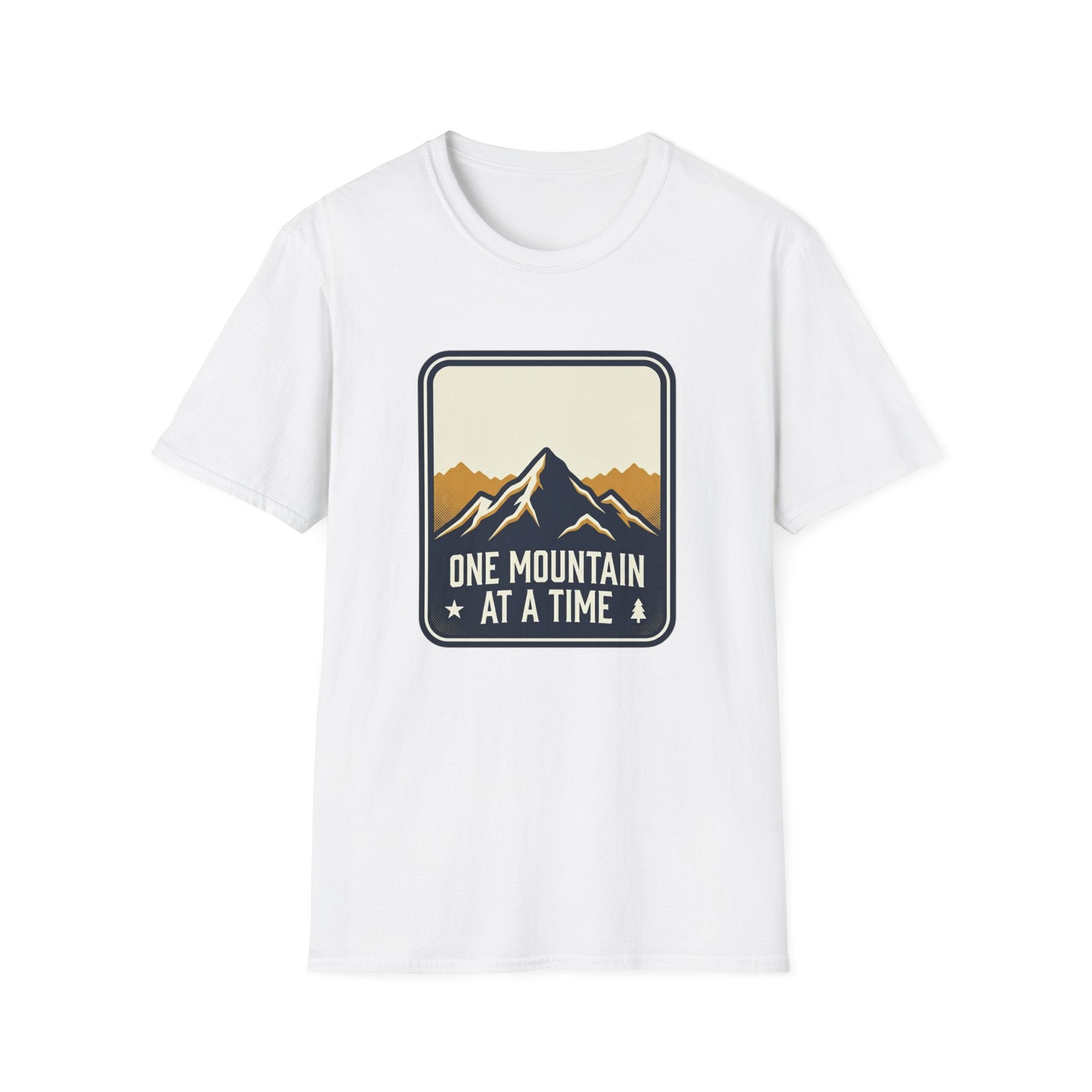 One mountain at a time - inspirational tee