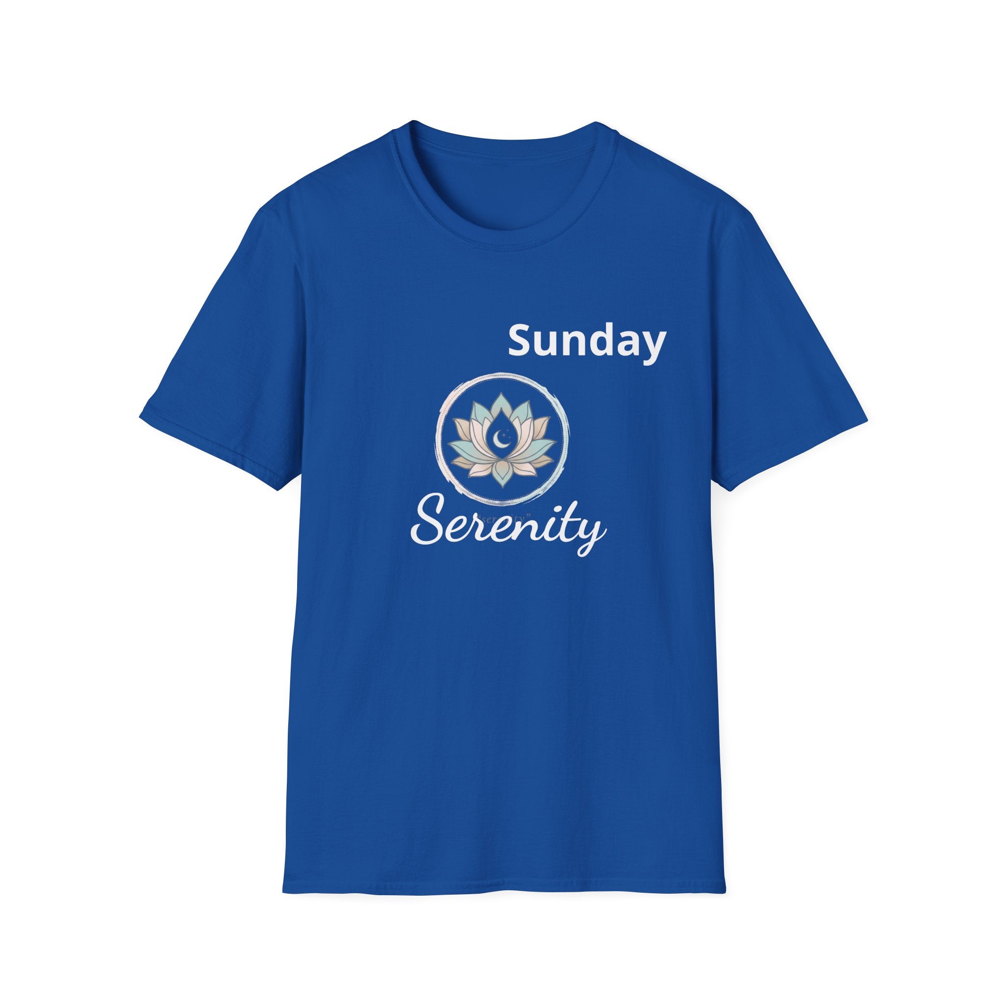 Sunday Serenity Lotus tee, Calm, rest, and renewal