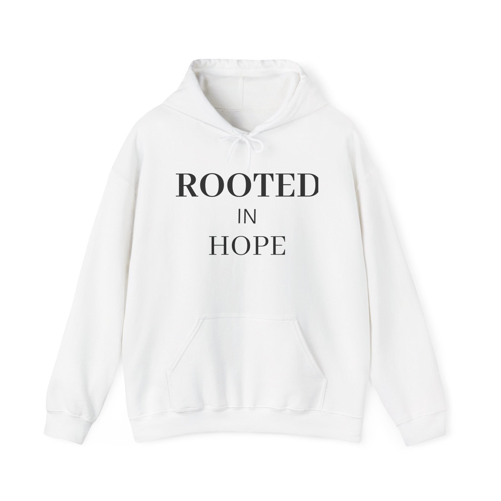Rooted Hoodie — Minimal Inspirational Pullover