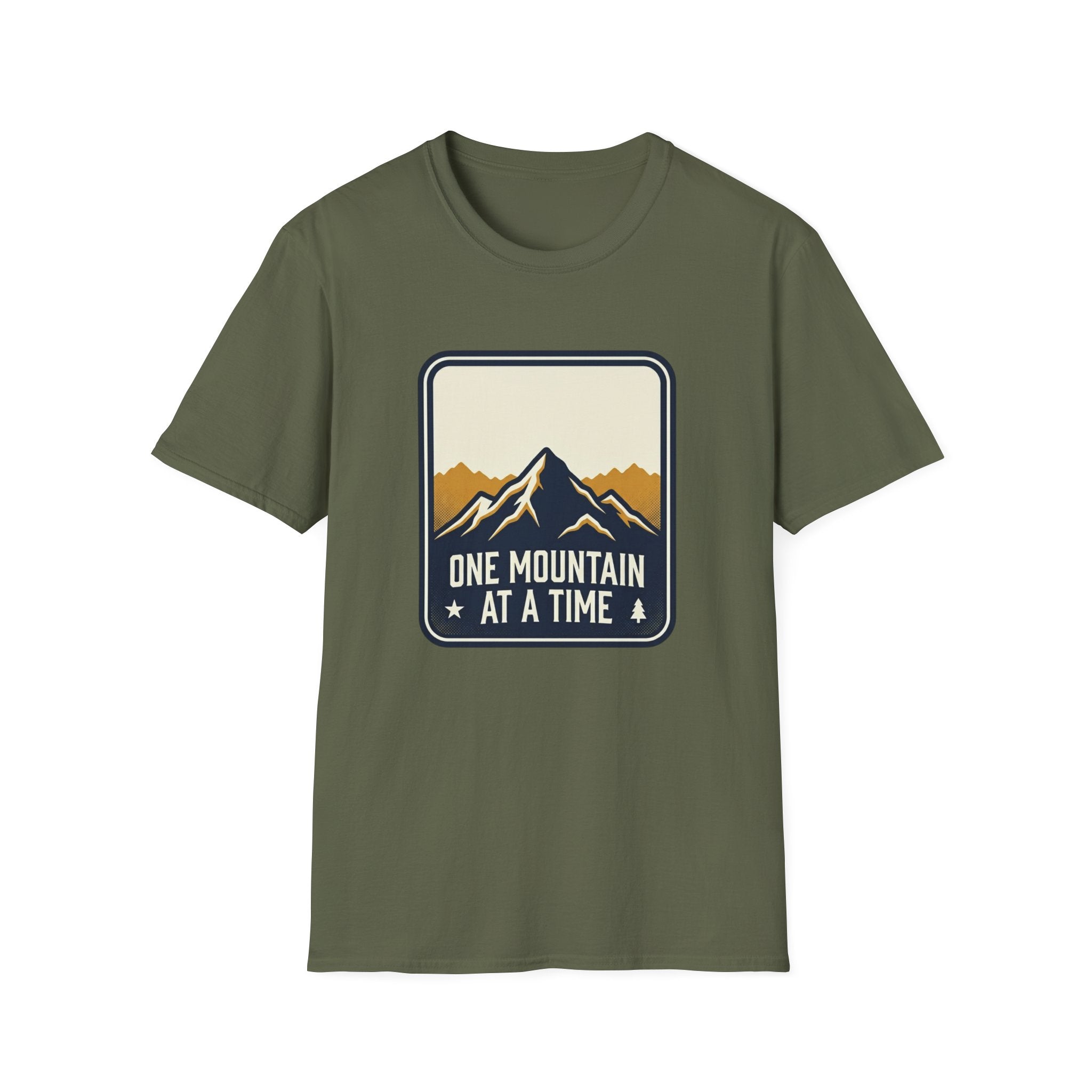 One mountain at a time - inspirational tee