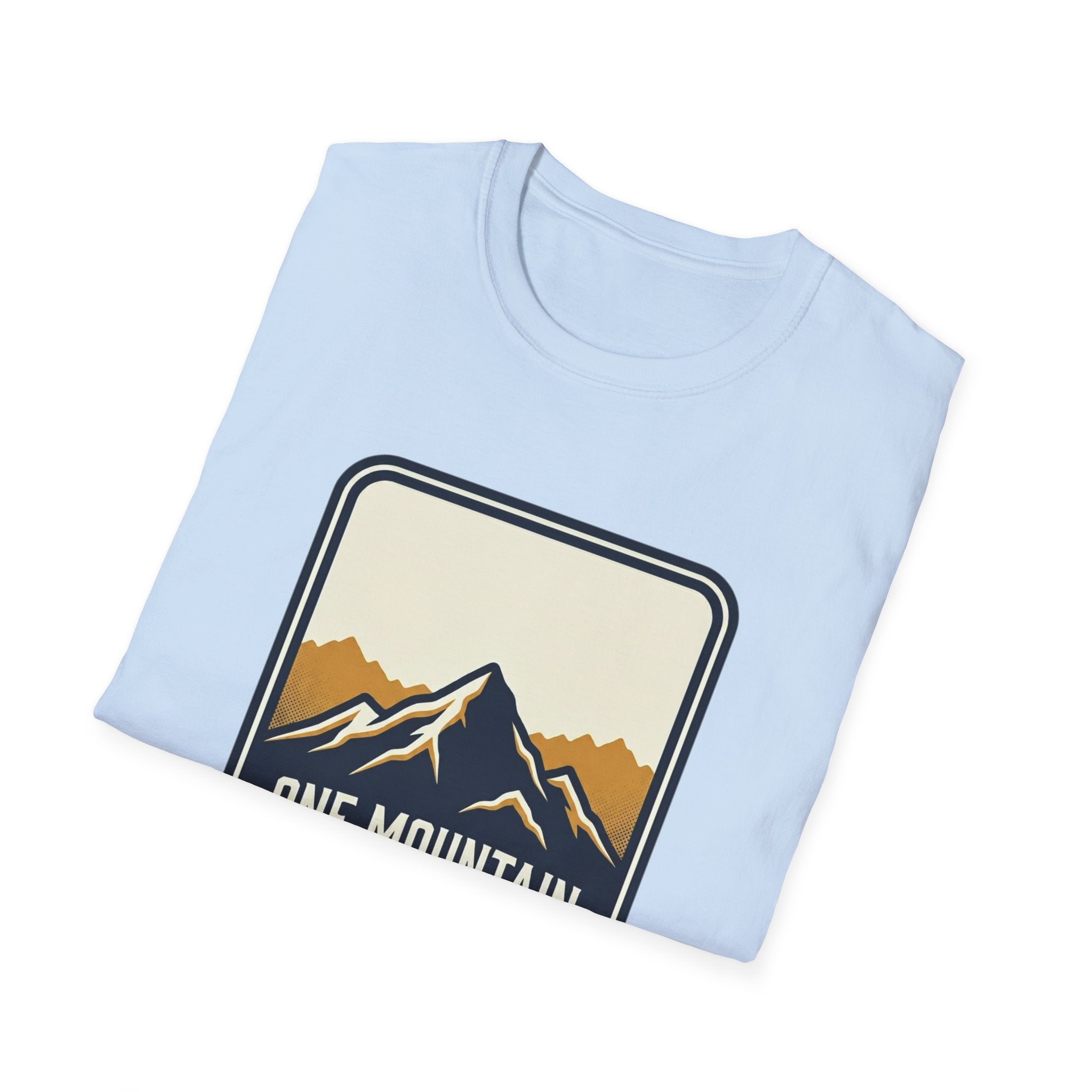 One mountain at a time - inspirational tee