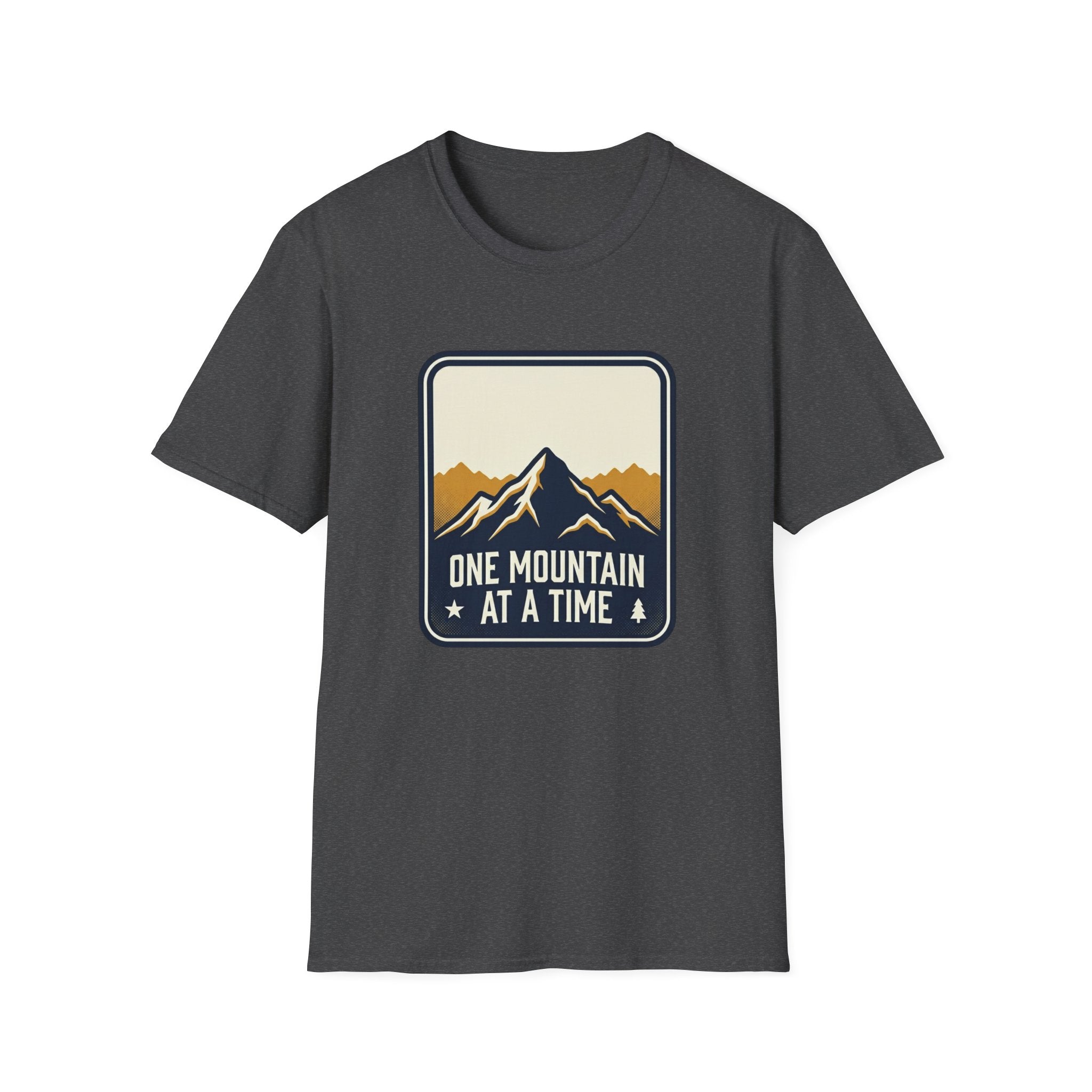 One mountain at a time - inspirational tee
