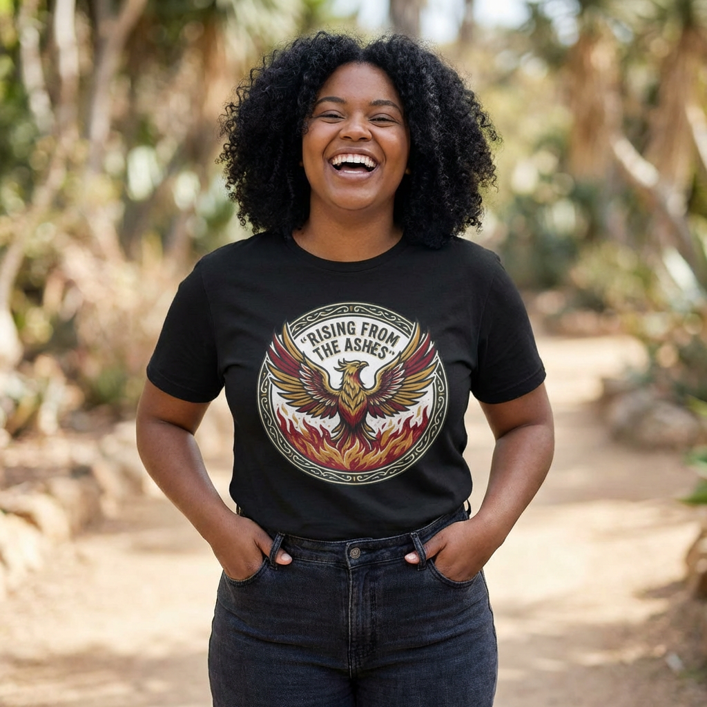 Rising From The Ashes Phoenix T-Shirt