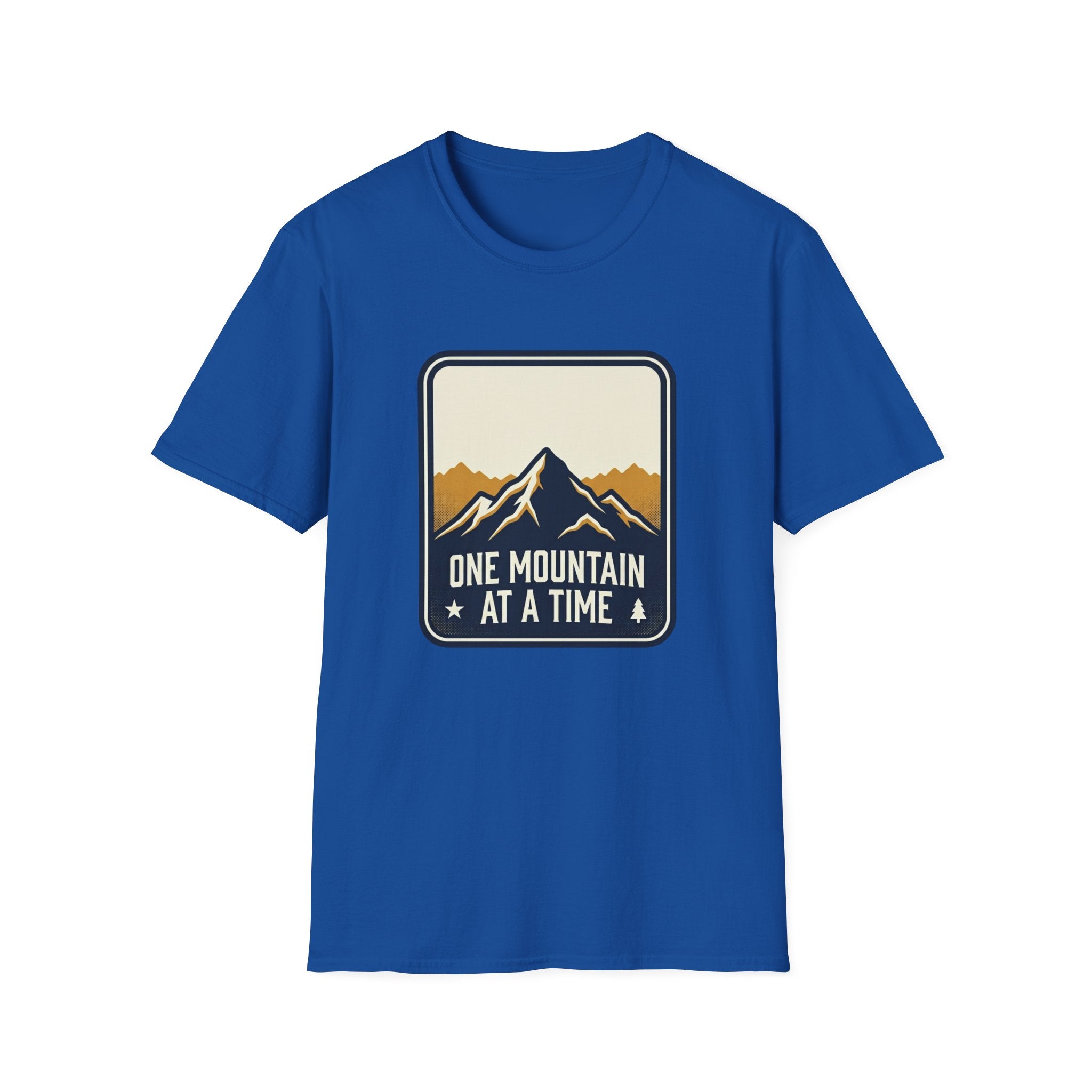 One mountain at a time - inspirational tee