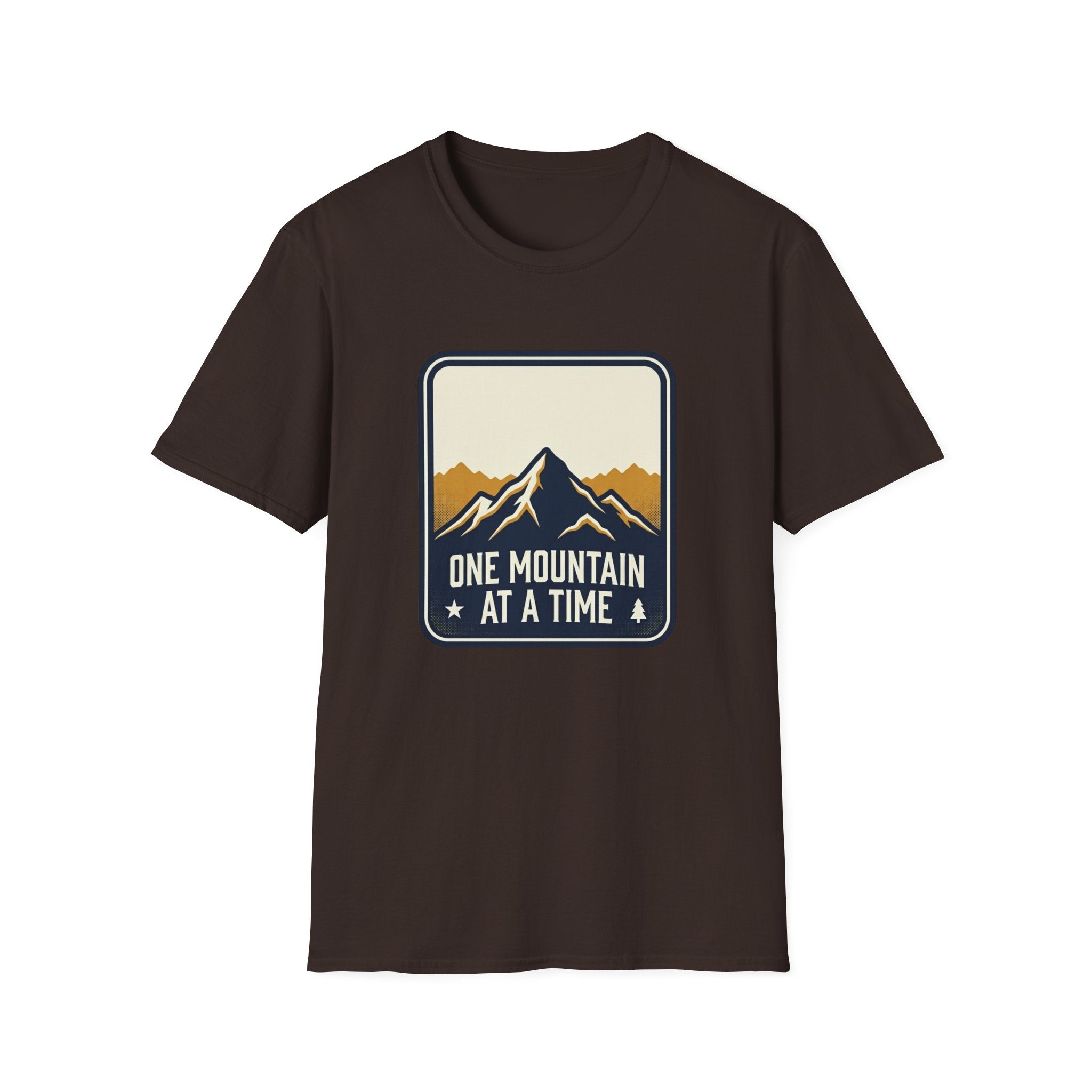 One mountain at a time - inspirational tee