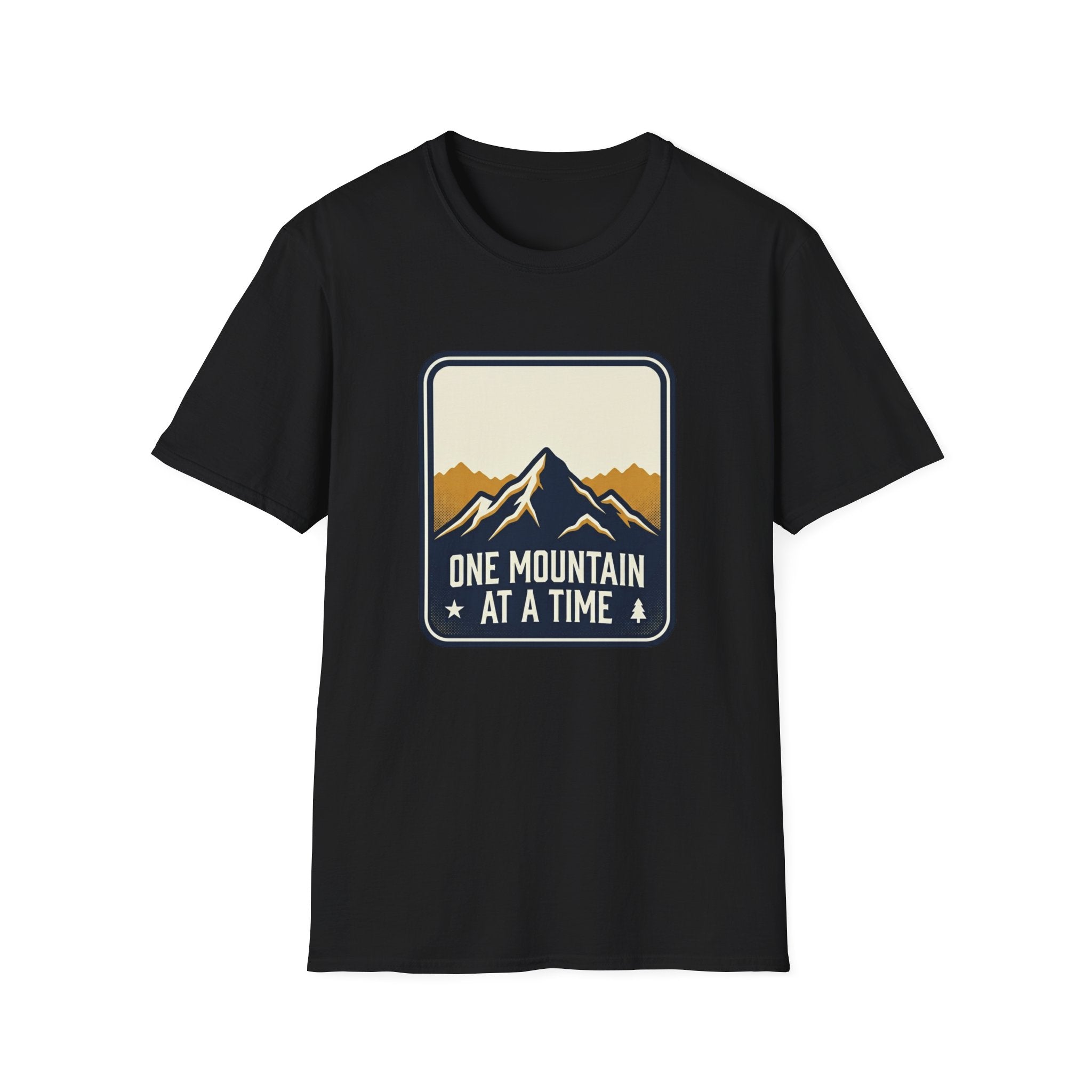 One mountain at a time - inspirational tee
