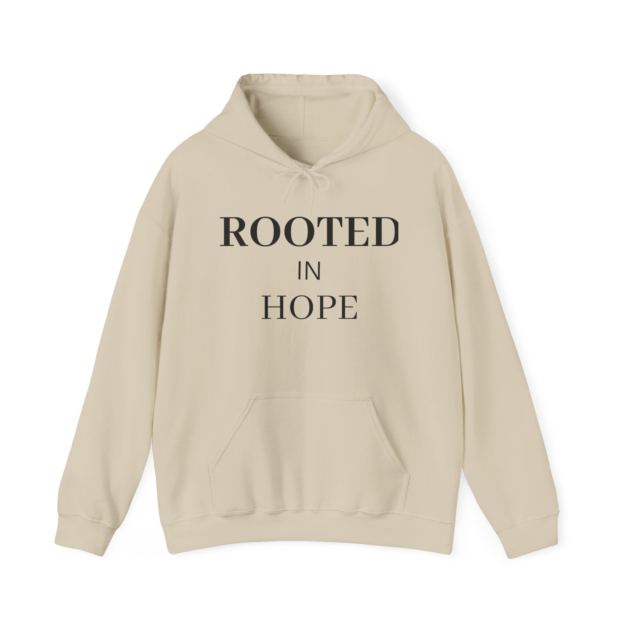 Rooted Hoodie — Minimal Inspirational Pullover