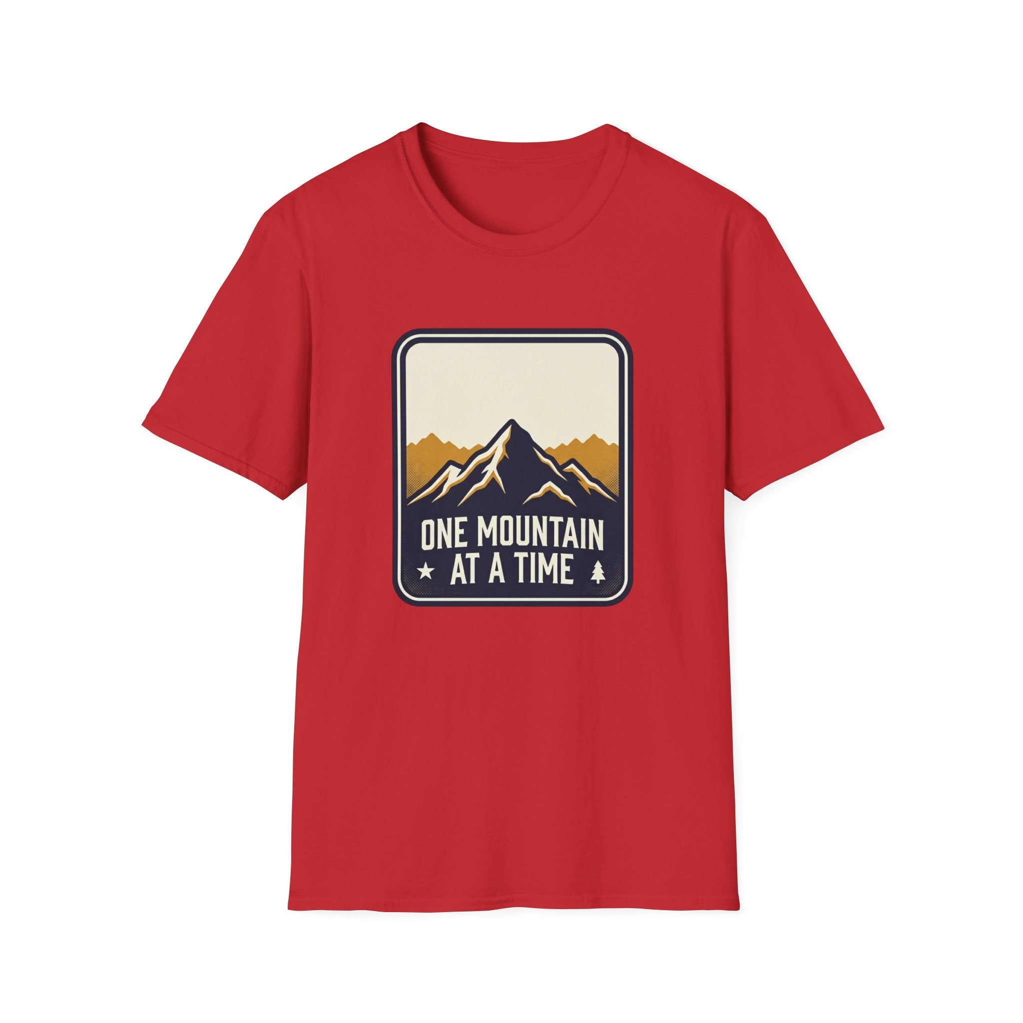 One mountain at a time - inspirational tee
